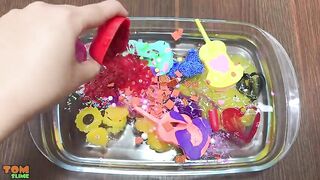 Mixing Random Things into Clear Slime !! Slime Smoothie | Most Satisfying Slime Videos #2