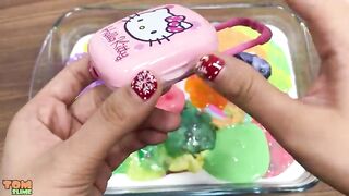 MIXING GLOSSY SLIME WITH HOMEMADE SLIME | RELAXING SATISFYING SLIME | TOM SLIME