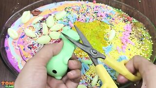 Mixing Makeup and Floam into Store Bought Slime !! Relaxing Satisfying Slime Videos #1