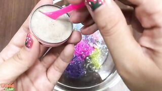 MIXING MAKEUP AND GLITTER INTO CLEAR SLIME ! SLIME SMOOTHIE ! MOST SATISFYING SLIME VIDEOS