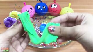 MIXING MAKEUP AND CLAY INTO CLEAR SLIME!!! RELAXING SLIME WITH FUNNY BALLOONS | TOM SLIME