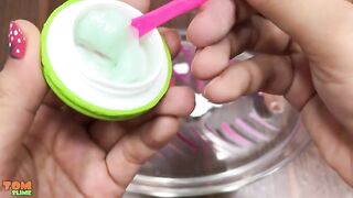 MIXING MAKEUP INTO CLEAR SLIME ! MOST SATISFYING SLIME VIDEOS | TOM SLIME