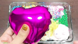 Mixing Random Things into Clear Slime | Relaxing Slime With Balloons ! Tom Slime