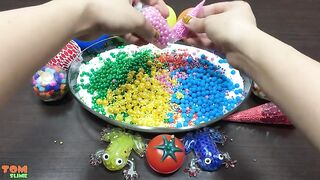 Making Crunchy Slime with Funny Balloons, Piping Bags and Stress Balls | Slime Smoothie | Tom Slime