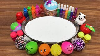Relaxing Slime with Funny Balloons | Mixing Random Things into Glossy Slime | Tom Slime