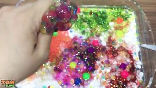 MIXING STRESS BALLS INTO GLOSSY SLIME | MOST SATISFYING SLIME VIDEOS | TOM SLIME