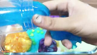 Mixing Store Bought Slime into Glossy Slime | Most Satisfying Slime Videos 2 ! Tom Slime