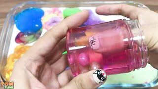 Mixing Store Bought Slime into Glossy Slime | Most Satisfying Slime Videos 2 ! Tom Slime
