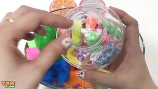 Mixing Stress Balls And Clay into Store Bought Slime | Most Satisfying Slime Videos ! Tom Slime