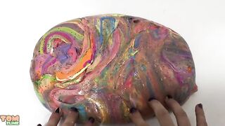 Mixing Stress Balls And Clay into Store Bought Slime | Most Satisfying Slime Videos ! Tom Slime