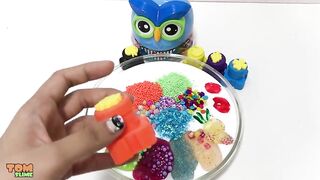 Mixing Store Bought Slime And Random Things Into Glossy Slime | Tom Slime