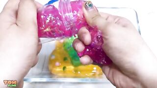 Mixing Nail Polish Into Store Bought Slime - Most Satisfying Slime Videos ! Tom Slime