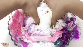 Mixing Random Things Into Fluffy Slime - Most Satisfying Slime Videos 2 ! Tom Slime