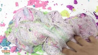 Mixing Random Things Into Fluffy Slime - Most Satisfying Slime Videos 2 ! Tom Slime