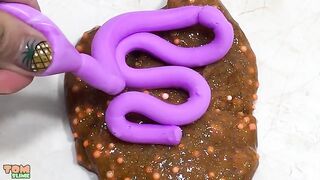 Making Slime with Mini Pipping Bags - Satisfying Slime Videos ! Tom Slime