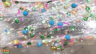 Mixing Random Things With Pipping Bags Into Clear Slime - Most Satisfying Slime Videos ! Tom Slime