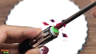 Mixing Lipstick into Fluffy Slime - Recycling my old Lipsticks | Tom Slime