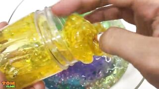 MIXING ALL MY CLEAR SLIME TOGETHER !! MOST SATISFYING SLIME VIDEOS - TOM SLIME