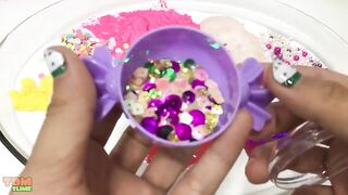 Mixing Random Things Into Glossy Slime - Most Satisfying Slime Videos ! Tom Slime