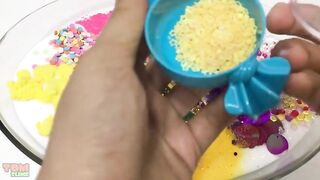 Mixing Random Things Into Glossy Slime - Most Satisfying Slime Videos ! Tom Slime