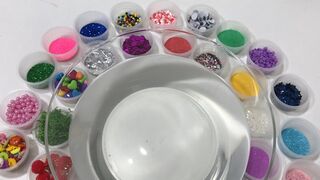 Mixing Random Things Into Clear Slime - Most Satisfying Slime Videos 2 ! Tom Slime