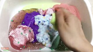 MIXING ALL MY SLIME !! SLIME SMOOTHIE - SATISFYING SLIME VIDEOS ! #28
