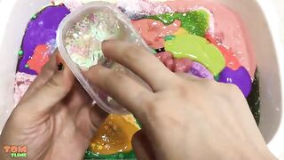 MIXING ALL MY SLIME !! SLIME SMOOTHIE - SATISFYING SLIME VIDEOS ! #28