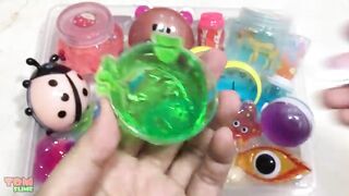 Mixing Store Bought Slime Into Clear Slime - Most Satisfying Slime Videos ! Tom Slime