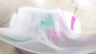 Slime Coloring - Most Satisfying Slime Video # 23 ! Tom Slime