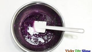 How To Make Twilight Sparkling Slime | Violet Metalic Slime | Tom Slime