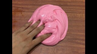 How To Make Soft Fluffy Slime with Dishsoap ♡ DIY Stretchy Grape Bubblegum Slime! ASMR Slime