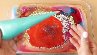 Making glossy Slime with Piping Bags! Most Satisfying Slime Video★ASMR★#ASMR #PipingBags