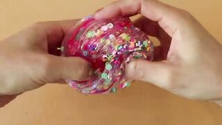 Slime Coloring Compilation with CLAY,Glitter !! Most Satisfying Slime Video★ASMR★#ASMR