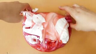 Slime Coloring Compilation with Makeup CLAY,Glitter !! Most Satisfying Slime Video★ASMR★#ASMR
