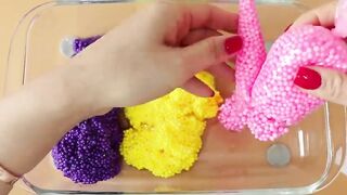Making Crunch Slime with Piping Bags! Most Satisfying Slime Video★ASMR★#ASMR#PipingBags