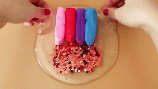 Slime Coloring Compilation with makeup,clay !! Most Satisfying Slime Video★ASMR★#ASMR