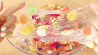 Making fruits Slime with Piping Bags! Most Satisfying Slime Video★ASMR★#ASMR#PipingBags