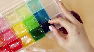 Slime Coloring Compilation with makeup, Clay,glitter ! Most Satisfying Slime Video★ASMR★#ASMR