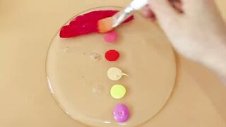 Slime Coloring Compilation! Most Satisfying Slime Video★ASMR★#ASMR