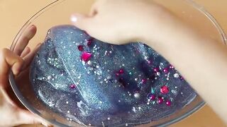 Making Blue Pink Slime with Piping Bags! Most Satisfying Slime Video★ASMR★#ASMR#PipingBags