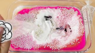 Making Pink Chanel Slime with Piping Bags! Most Satisfying Slime Video★ASMR★#ASMR#PipingBags