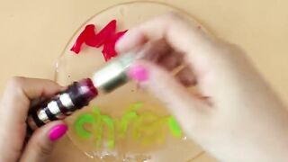 Slime Coloring Compilation with Makeup! Most Satisfying Slime Video★ASMR★#ASMR