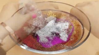 Making Glitter Slime with Piping Bags! Most Satisfying Slime Video★ASMR★#ASMR#PipingBags