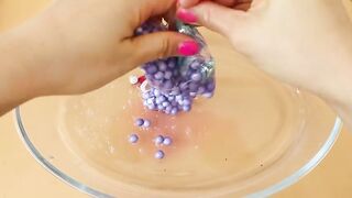 Making Christmas Crunch Slime with Piping Bags! Most Satisfying Slime Video★ASMR★#ASMR#PipingBags