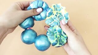 Big Mega Color Clay Slime and Clay Cracking!★ASMR★Most Satisfying Slime Video!