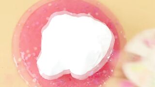 Slime Coloring Compilation with LipMakeup,Color Shaving form! Most Satisfying Slime Video★ASMR★#ASMR