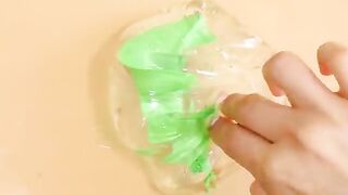 Slime Coloring Compilation with Color Shaving form, glitter,Crunch! Most Satisfying Slime Video★ASMR