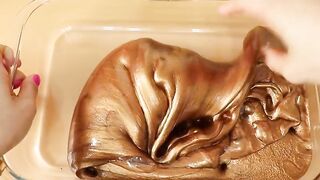 Making Rudolf Glossy Slime with Piping Bags! Most Satisfying Slime Video★ASMR★#ASMR#PipingBags