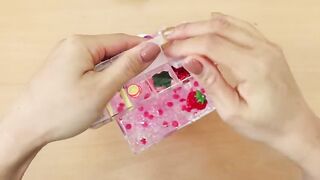 Slime Coloring Compilation with CheeseClay, GlitterMakeup★ASMR★Most Satisfying Slime Video!