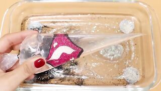 Making Glitter Slime with Piping Bags! Most Satisfying Slime Video★ASMR★#ASMR#PipingBags